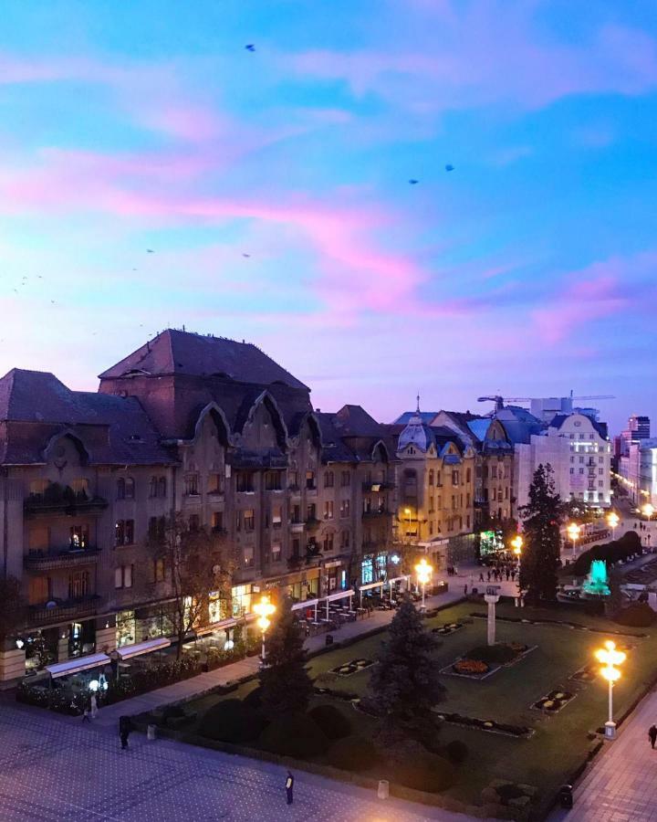 Ultracentral Apt With City Center View - Smart Tv - Ac Timisoara Bagian luar foto